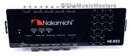 Nakamichi NE8EQ Car Audio EQ 8 Band Equalizer Electronic Sub Crossover N... - £92.89 GBP