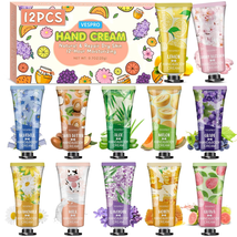 Hand Cream Gifts Set for Women, 12 Pack Bulk Hand Lotion Travel Size for Dry Cra - £12.85 GBP