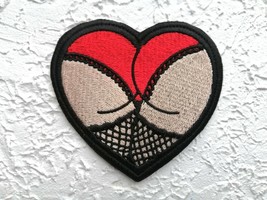 Embroidered Patch. Sexy Ass Iron On Patch, sexy Heart Patch. - $6.80+