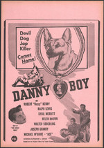 Danny Boy Movie Poster Broadside - &quot;Devil Dog Jap Killer&quot; - £6.14 GBP