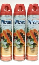 ( LOT 3 ) Air Freshener Spray Scent VANILLA PAPAYA Eliminates Odors 10 o... - $24.30 CAD