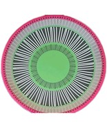 Four (4) BRYLANEHome ~ Melamine ~ ALMIRA ~ 10.5&quot; Multi-Colored Dinner Pl... - $643.13 MXN