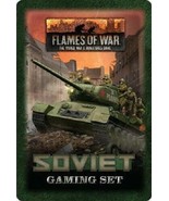 Soviet Gaming Set Tin Flames Of War Miniatures Td035 - £37.73 GBP