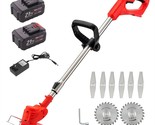 Weed Wacker Cordless Electric Brush Cutter Stringless Weed Eater With, 1... - $154.92