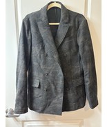 ALLSAINTS Men’s Small Statton Blazer Dark Camo Wool - $3,747.65 MXN