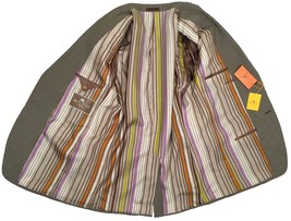NEW Etro Sportcoat (Jacket)!  46 L e 56 L  Striped Seersucker  *ITALY* - £409.18 GBP