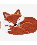 Fox Haven DIY Latch Hook Rug Kit - Embroidery Needlework Tapestry for Be... - $78.01 CAD