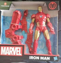 Hasbro Marvel Iron Man 6 inch Action Figure With Arc Booster - £11.74 GBP