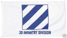 New They can be used indoors or outdoors.3x5 US Army 3D 3rd Third Infantry Divis - £3.84 GBP