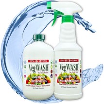 VegWASH™ Raw Produce Cleaner Concentrate Set - 19 Refills of  16.9 Fl Oz Spray - £26.87 GBP