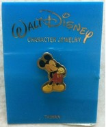 Walt Disney Mickey Mouse Character Jewelry Tie Pin 16mm vintage c1980 - $21.03