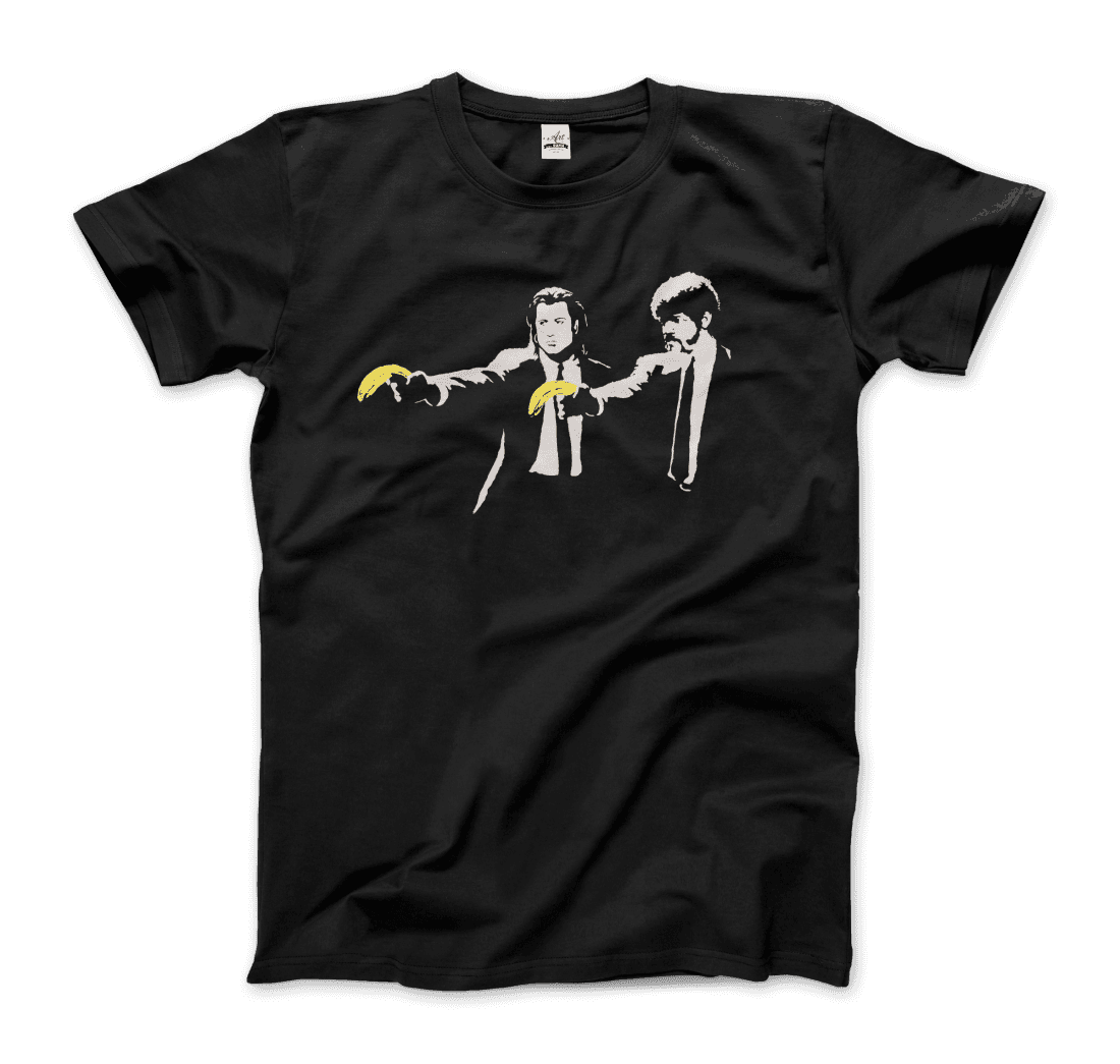 Primary image for Banksy Pulp Fiction Street Art T-Shirt