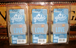 Glade Wax Melts Send A Little Love Vanilla Biscotti Scent 18 Total Tarts 3 Packs - £21.47 GBP