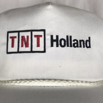 TNT Holland Trucker White Rope Hat Baseball Cap Adjustable Vintage K-Brand USA - £10.33 GBP