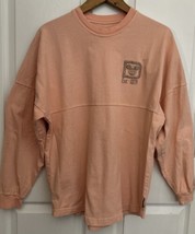 Spirit Jersey Walt Disney World Peach/Coral  Long Sleeve Shirt Sz Small - $32.95