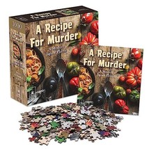 Bepuzzled Classic Mystery Recipe For Murder Jigsaw Puzzle by University Games... - $26.84