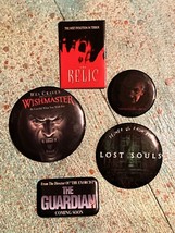 Vintage 1990&#39;s Horror Movie Pinback Collection - £22.94 GBP