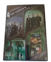 4 Film Collection The Matrix, Reloaded, Revolution &amp; Animatrix Keanu Reeves 2008 - £3.17 GBP