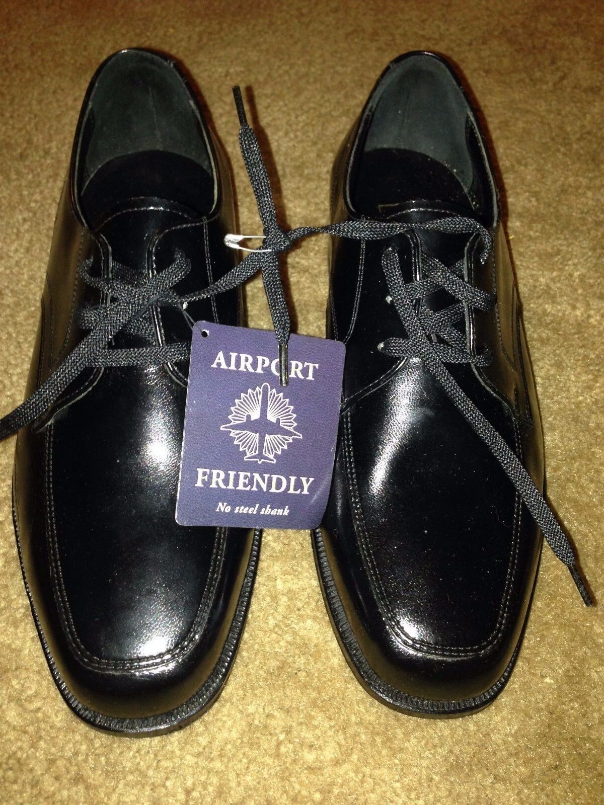 Neu IN Box Florsheim Herren Richfield Oxford Schuhe Schwarz Größe 6.5 - $68.31