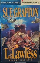 &quot;L IS FOR LAWLESS&quot; by Sue Grafton Cassette Audiobook Mystery &#39;Kinsey Millhone&#39; - £11.79 GBP