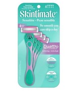 Schick Skintimate Razors Sensitive Skin Unscented Aloe Strip Disposable ... - $13.09