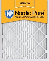 Nordic Pure 12x18x1 MERV 10 Pleated AC Furnace Air Filter 1 Pack - £3.97 GBP