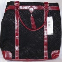 Jones New York: Black/Brick Large Handbag MSRP:$108 - $58.00