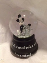 Disney Mickey Mouse March Globe Music Box is not Working - $23.73