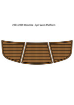 2003-2009 Moomba-3pc Swim Platform Step Pad Boat EVA Foam Teak Deck Floor - $281.00