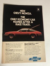 1978 Chevrolet Chevy Monza Vintage Print Ad Advertisement pa16 - £6.99 GBP