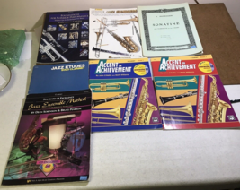 Bundle Of 7 Musical Technique Books; Jazz, Clarinet,Piano etc. - $9.69