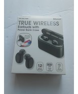 True Wireless earbuds with power Banks- Black - $264.37 MXN