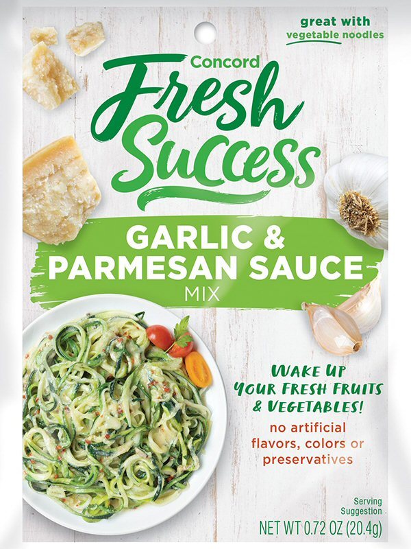 3 Concord Fresh Success Garlic & Parmesan Sauce Mix - .72oz - $9.99