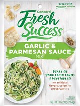 3 Concord Fresh Success Garlic &amp; Parmesan Sauce Mix - .72oz - £7.87 GBP