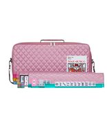 American Mahjong Set Purple Pink - Quilted PU Leather Carrying Bag with ... - $1,643.80 MXN