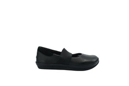 [01531] Clarks Elza Brook Girls Kids Black Leather Ballerina Ballet Shoes - $74.95