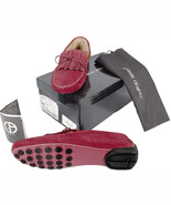 NEW $850 Giorgio Armani Mens Shoes! e 46 Approx US 13  Dark Red Suede Mo... - $437.65 CAD