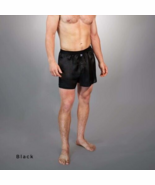 One Linda Hartman Men&#39;s 100% Pure Silk Boxers Size XX-Large Black - $40.88 CAD
