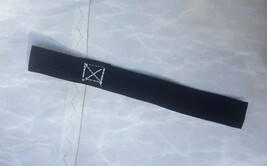 Winch Hook Pull Strap 8 inch Black Single Loop - $12.82