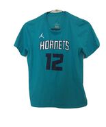 NBA Charlotte Hornets Boys T-Shirt Juwan Howard #12 Size Large Blue - $42.60 CAD