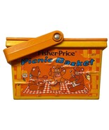 Fisher price 677 bear picnic basket - $15.80 CAD