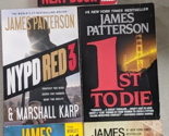 James Patterson [trade paperback] NYPD Red 3 First To Die Texas Ranger K... - $19.79