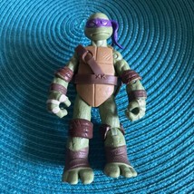 Donatello Ninja Turtle 2012 TMNT Action Figure  Purple Shell Bandanna 4.5&quot;Green - £6.96 GBP