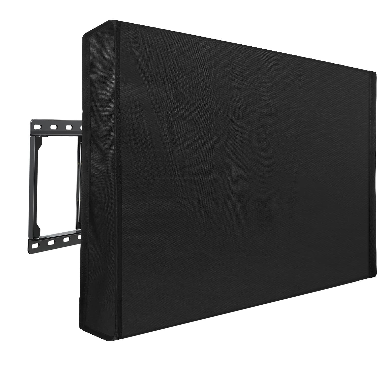 Mounting Dream Outdoor TV Cover Weatherproof with Bottom Cover for 60-65 inch TV