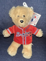 Atlanta Braves Plush Teddy Bear 2011 Good Stuff MLB Baseball Jersey 8” W/Tags 48 - $12.99