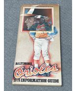 Vintage 1978 MLB Baltimore Orioles Media Guide Press Book TV Radio KG JD - €8,47 EUR