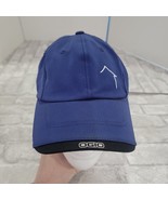 OGIO Golf Hat Stretch Blue Strapback Logo Front Left House Outline - $418.67 MXN