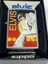 Retired Sharp 2010 Elvis Presley Concert Betty HarperZippo Lighter - $80.75