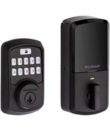 Kwikset Aura Keypad Lock Bluetooth Smart Lock Security Iron Black 99420-003 - $61.62 CAD