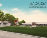 Nob Hill Motel Lawrenceville IL Postcard PC576 - £3.90 GBP